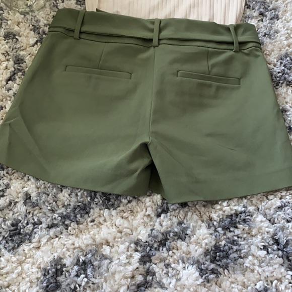 New without tags, Olive green loft shorts. - Picture 3 of 4